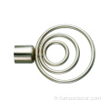 Iron Three Circle Curtain Rod Ventes directes